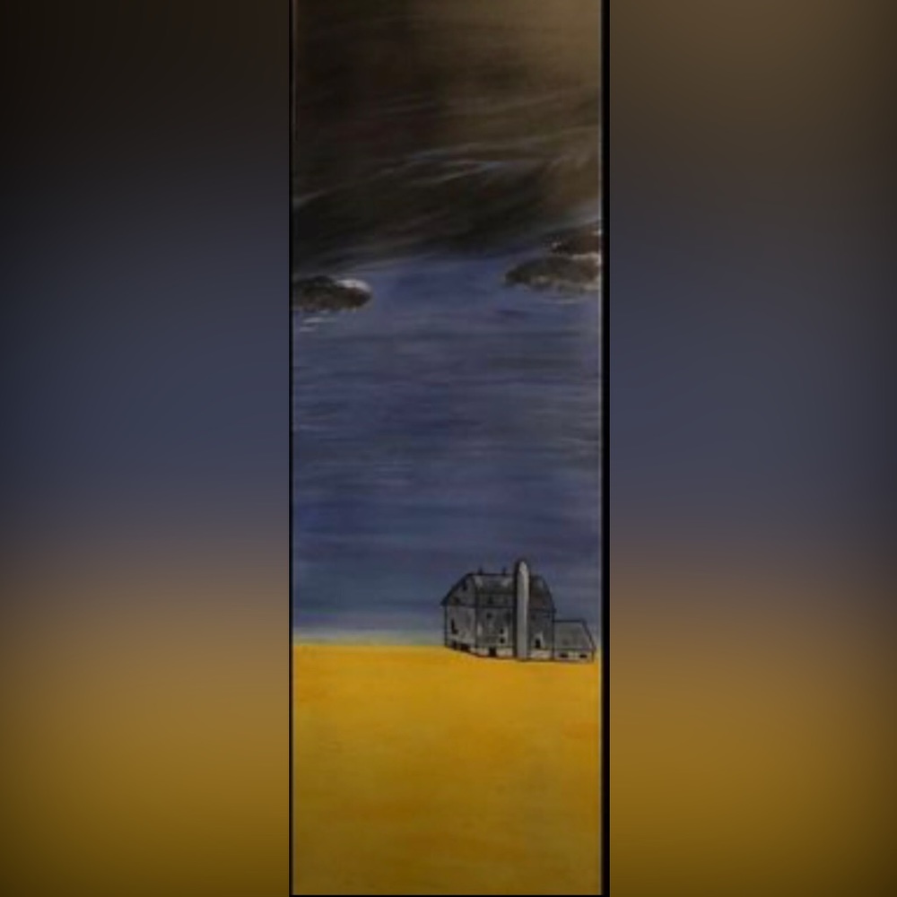 Original acrylic painting.